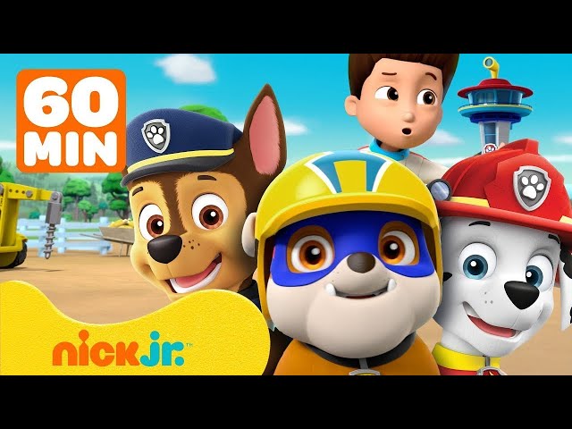 PAW Patrol |La Patrulla Canina: Rubble a la Torre de Mando con Chase y Marshall | Nick Jr en Español