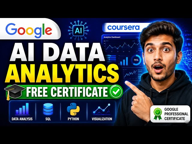 Google AI Data Analytics Professional Certificate (FREE) | Coursera Course Review 2026