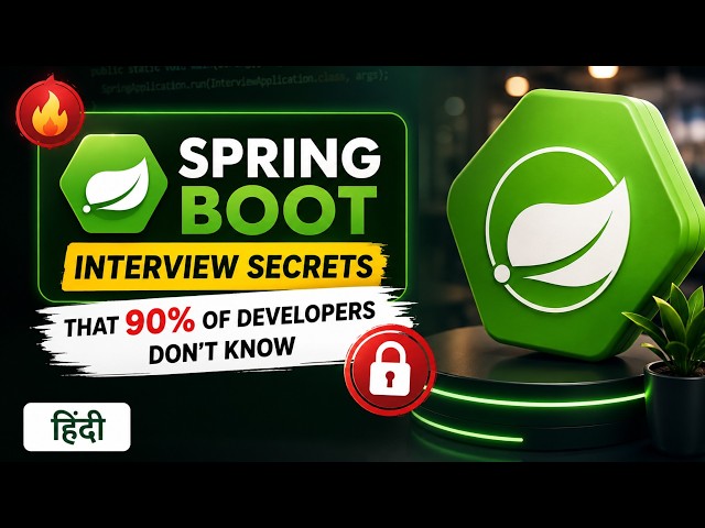 🔥 Spring Boot Interview Secrets That 90% of Developers Don't Know | Hindi