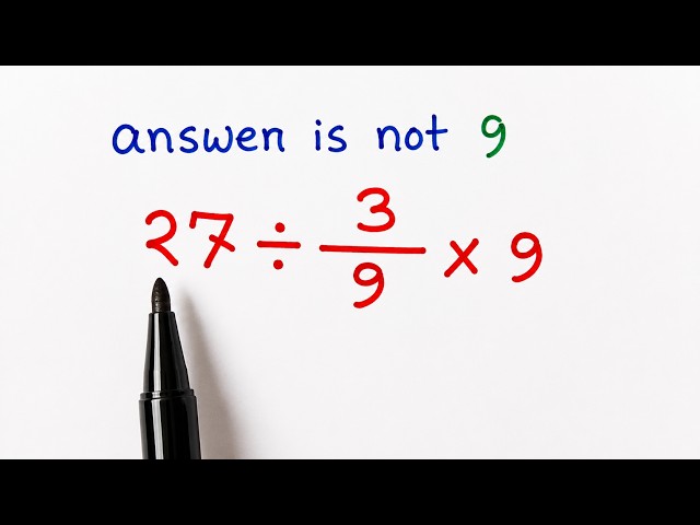 Is the Answer Really 729? Let's Solve It