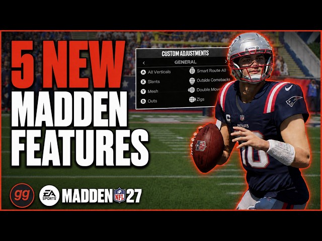 Top 5 NEW Features in Madden 27
