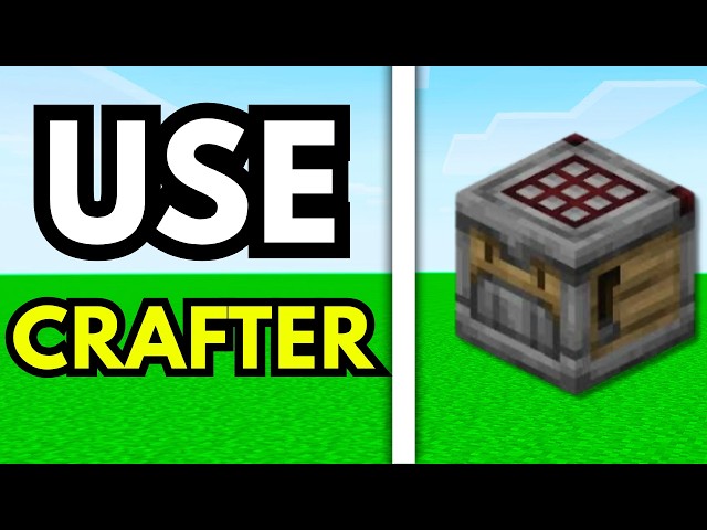 How To Use Crafter Minecraft