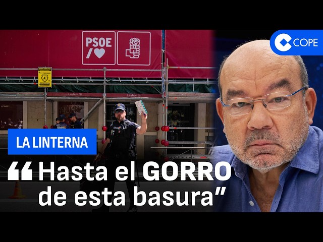 Expósito has reached his limit with everything coming out of the PSOE: "So much TRASH"