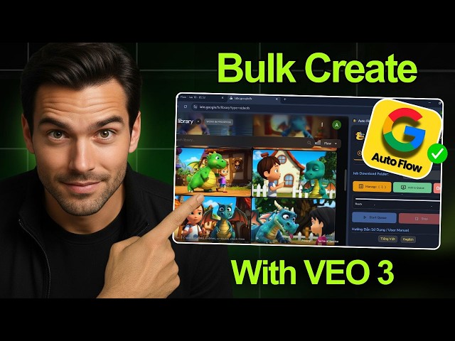 Create Bulk AI Videos with Google VEO 3 | Unlimited Workflow (2026)