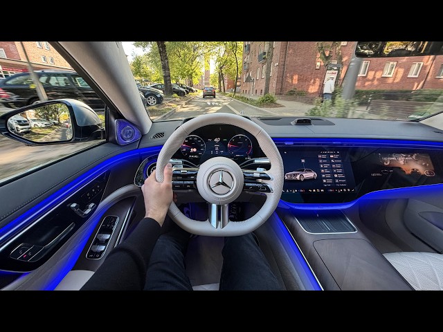 NEW 2027 Mercedes S-Class POV Drive! Most Luxurious INTERIOR! Ambient Light!
