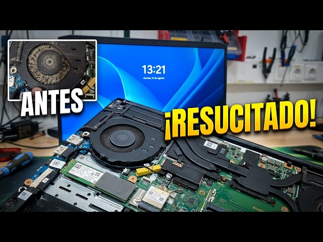 RESUCITAMOS un portátil GAMING que estaba completamente MUERTO