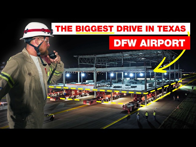 Rolling an AIRPORT TERMINAL down the tarmac