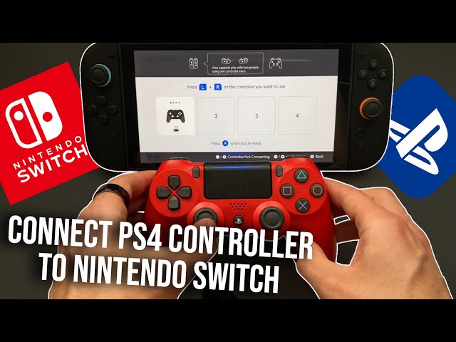 How to connect PS4 controller to Nintendo Switch