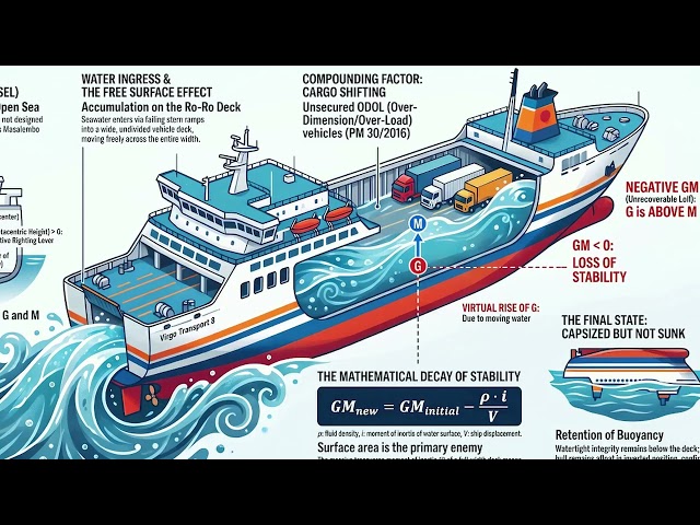 Why This Capsized Ship Didn't Sink