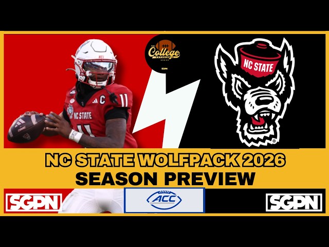 NC State 2026 Season Preview | Win Total, ACC Odds & College Football Playoff Chances