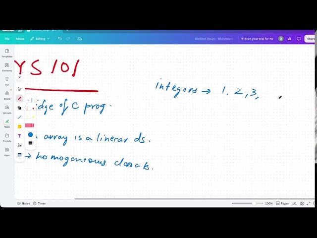 Arrays 101 L01: 1D Arrays