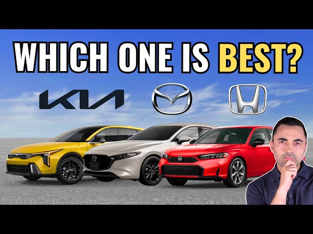 Best Hatchback In 2026? Mazda 3 vs Honda Civic vs Kia K4