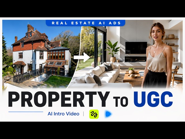 One Property Listing URL → Full Video With a Virtual Real Estate Agent