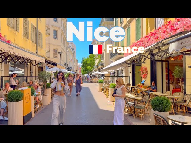 Nice, France 🇫🇷 - The Nicest City Of France - 4K-HDR 60fps Walking Tour