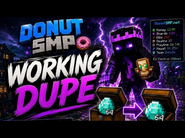 This Is How To Dupe In DonutSMP STILL WORKING