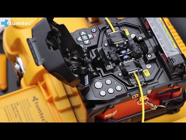 How to splicing use fiber optic splicing machine  (tumtec) ?