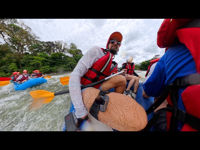 I Went White Water Rafting In Costa Rica! | Adventures By Disney Day 2, Trying Local Fruits & More!
