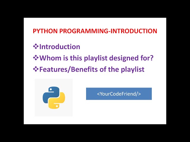 Python3 Tutorial for Beginners | Introduction