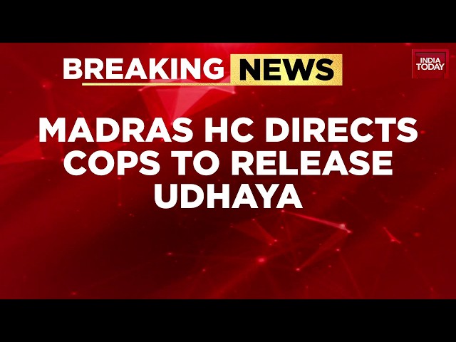 Big Relief For Udhayanidhi Stalin! Madras HC Orders Release, Police To Grant Station Bail