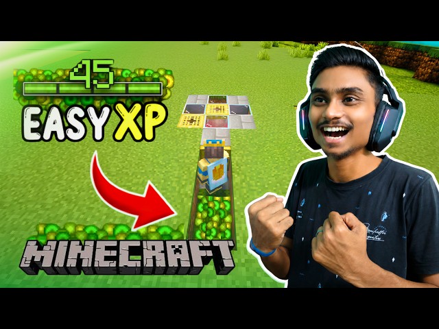 NEW EASIEST XP FARM in Minecraft Java 26.1 / 1.21+! 🔥 Get 45+ Levels FAST!