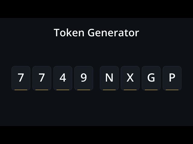 Pause Anytime for a Random Code 🔐 | Token Generator