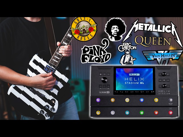 10 Legendary Guitar Tones With LINE 6 HELIX STADIUM