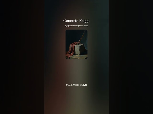 Concrete Ragga 18 - Instrumental #music #newmusic #AI​ #Song​ by #Suno​ 
