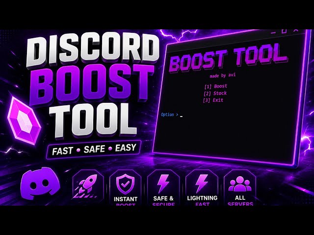 The BEST Discord Boost Tool of 2026 | Fast & Easy Server Boost