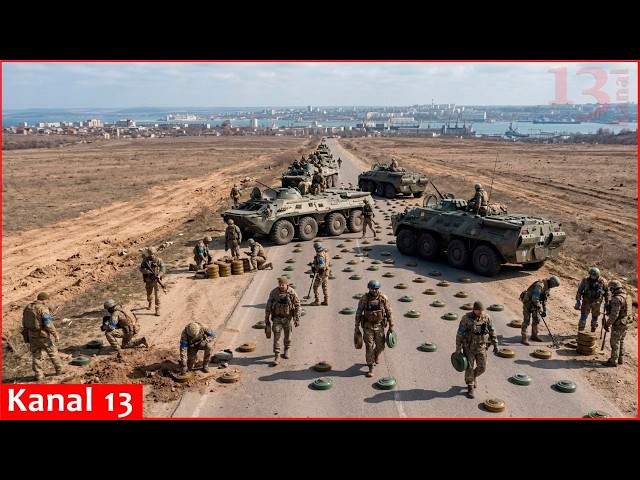 Ukrainian Forces mine the land corridor to Crimea - Z-channels on alert: "What we feared has begun”