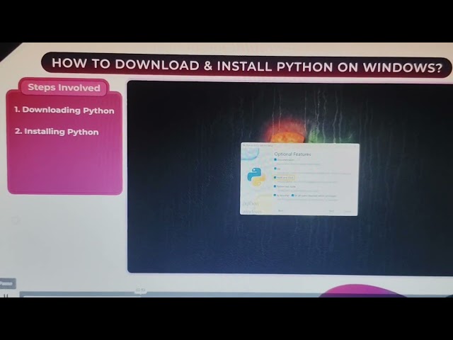 Python download and installation on windows 