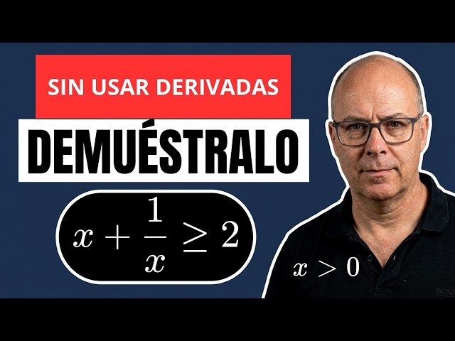 🤯🧠 95% CAN'T PROVE this BASIC INEQUALITY without using DERIVATIVES, and it's easy ❌ #math