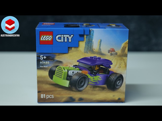 LEGO City 60485 Hot Rod - LEGO Speed Build Review