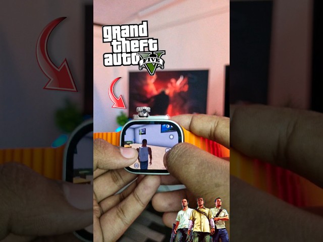 GTA 5 ⚡️In a Smartwatch 🔥 S18 Ultra Android Smartwatch #shorts #gta5
