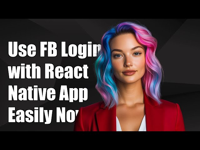 How can I use facebook login with Create-react-native-app