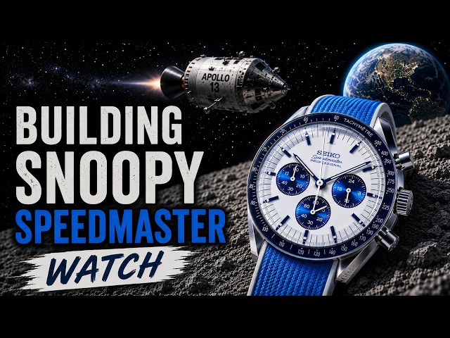 I Built the Legendary Snoopy Speedmaster From Scratch