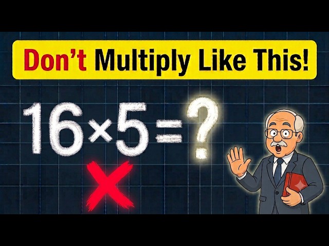 The 3-Second Math Trick School Never Taught You!