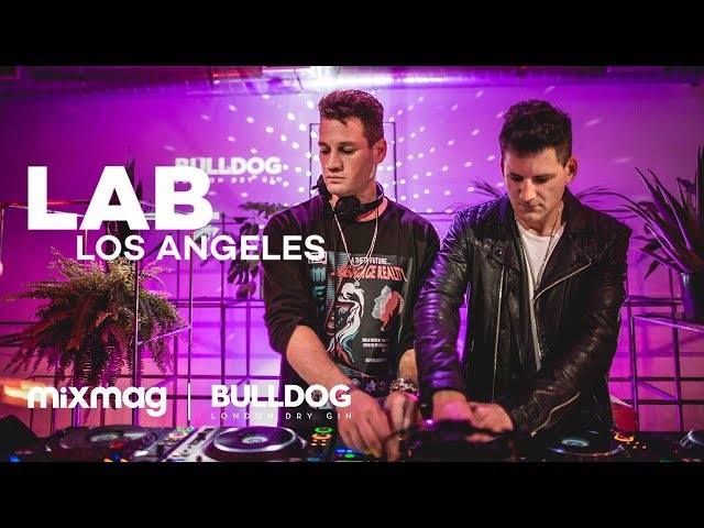 Destructo B2B Kaz James house set in The Lab LA