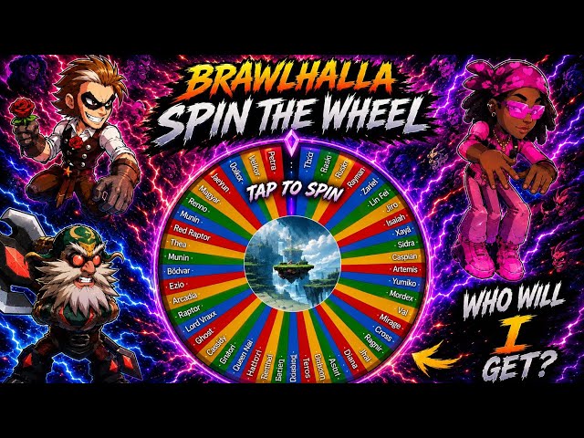 I Let a Wheel Choose My Brawlhalla Legend and This Happened