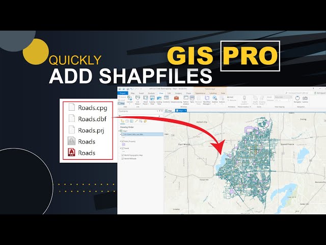 How to Import Shapefiles | ArcGIS Tutorial