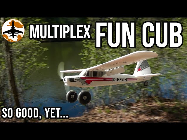 Light, Floaty, But... Not Perfect - Multiplex Fun Cub 1.4m