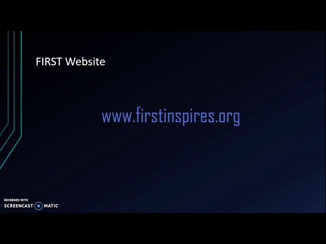 START HERE: An Overview of FIRST Robotics
