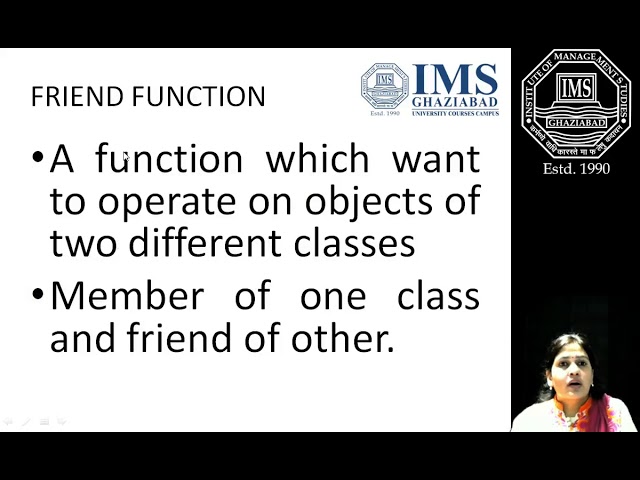 friend function