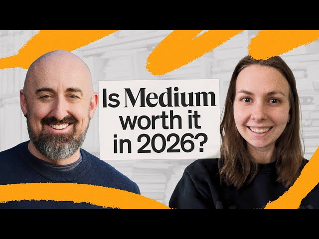 Is Medium Worth It in 2026? | Interview with Medium CEO Tony Stubblebine