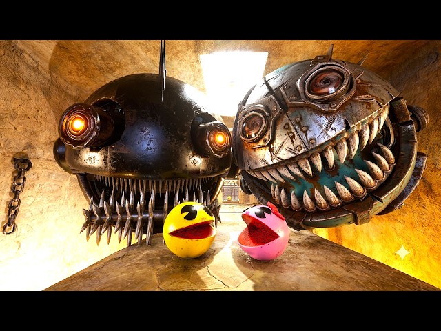PACMAN VS ROBOT AND MONSTERS BEST ADVENTURES