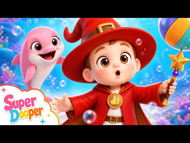 Magic ABC Words | Magic Song | Learn Words with Dudu's Ocean Time | Nursery Rhymes & Kids Songs