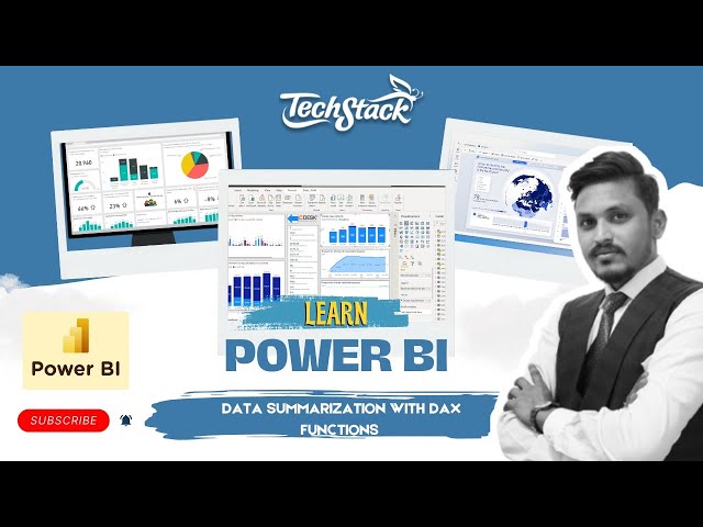 Power BI DAX Functions for Beginners in Hindi (Part 10) | Free Power BI Training | Techstack Academy