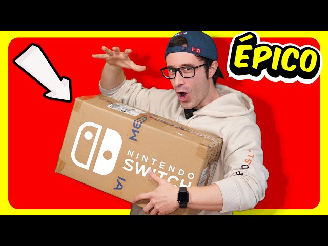 ¡Recibo una CAJA MISTERIOSA! 🤯 LA MEJOR Edición de un JUEGO de NINTENDO SWITCH