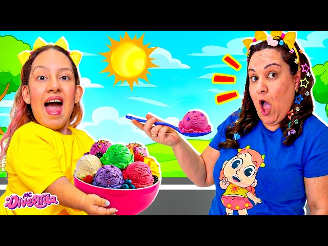 MC Divertida explora el camión de helados de mamá y otras historias para aprender