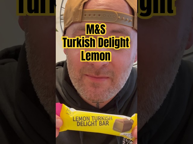 M&S Lemon Turkish Delight Bar | Please Be Good, I Hate Turkish Delight!