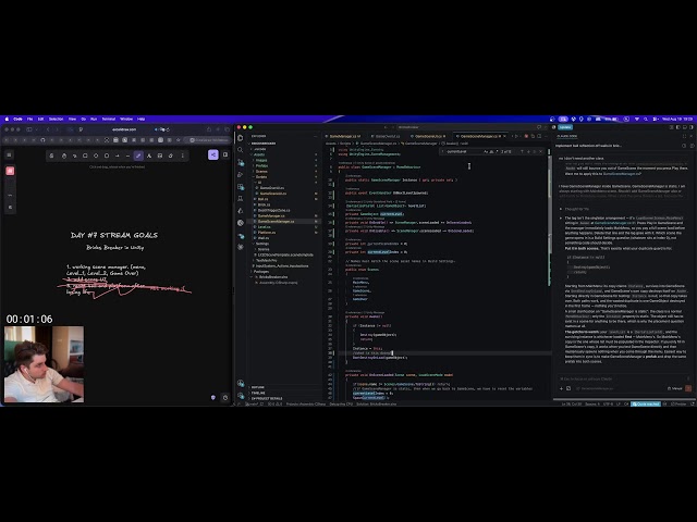 Day #7- Creating web apps and video games: Bricks Breaker in Unity!